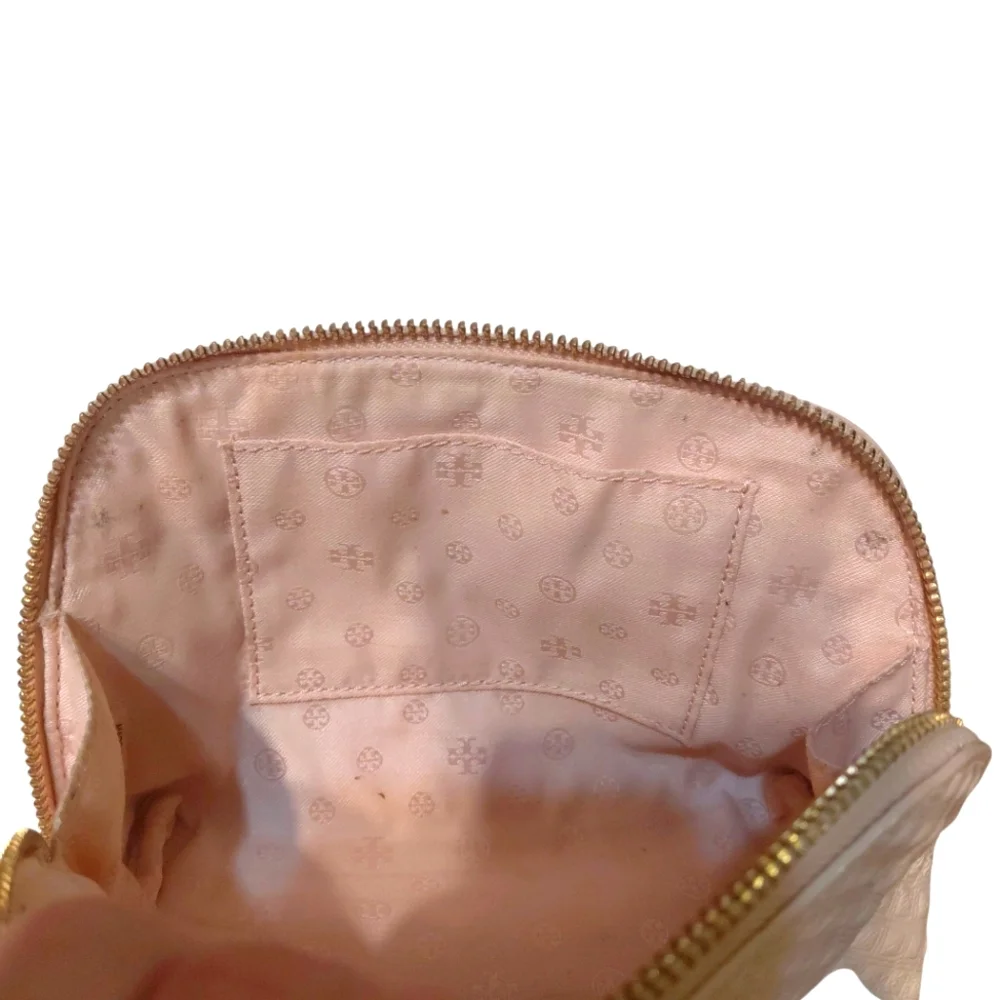 Tory Burch Pink Cosmetic Bag Accessories Bag